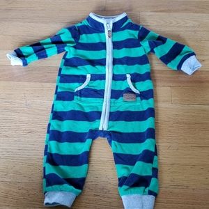 Fleece Striped Outfit